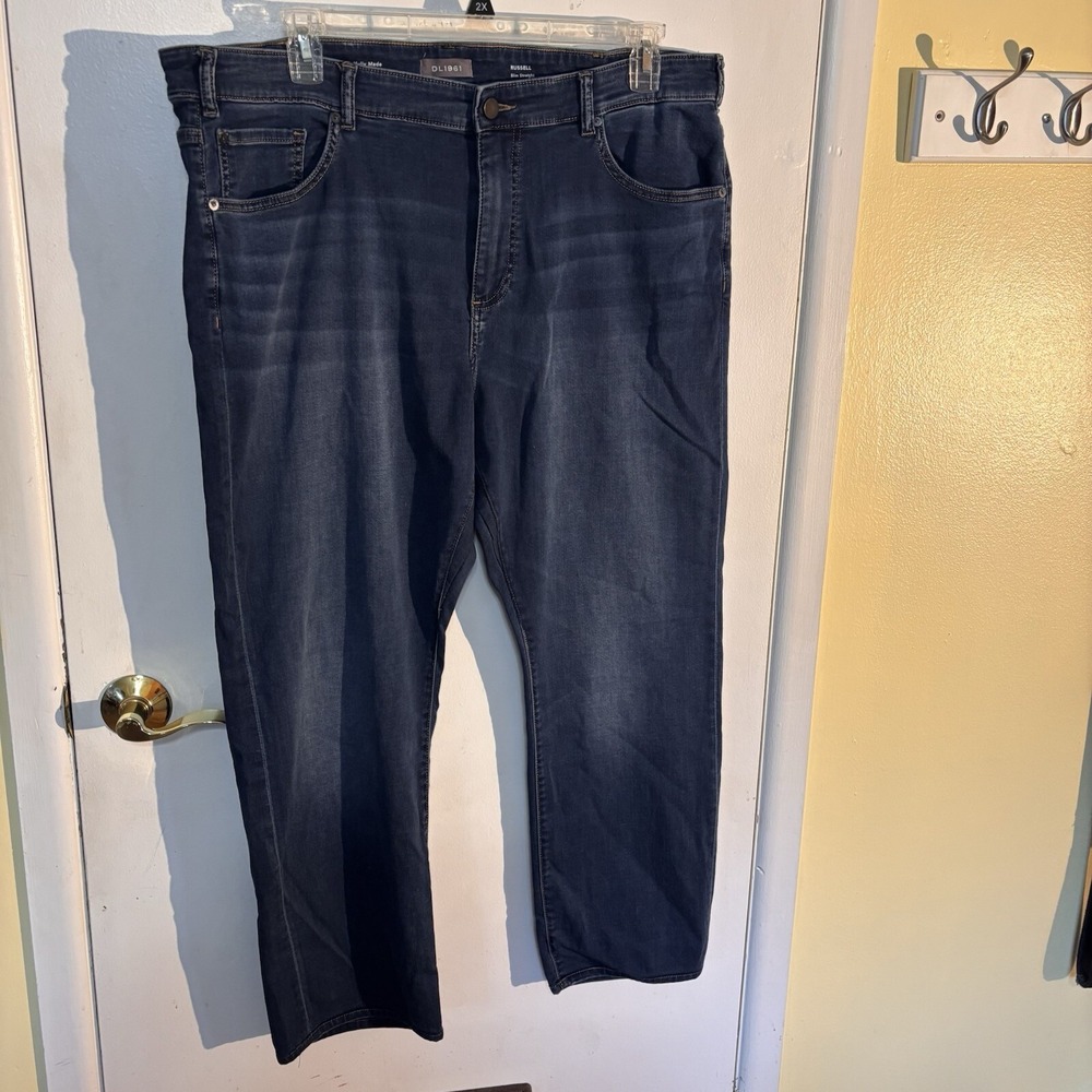 DL1961 Russel Slim Straight Botanic Fibers Ultra Soft Jeans 40x34‎ - Picture 2 of 16